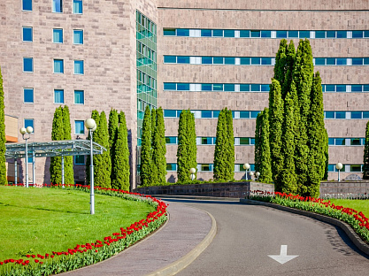 Санаторий «Заря», Кисловодск. Территория